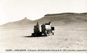 Crampel - Djebel Beghira - 9e Hussards - Champ de Tir. 1958